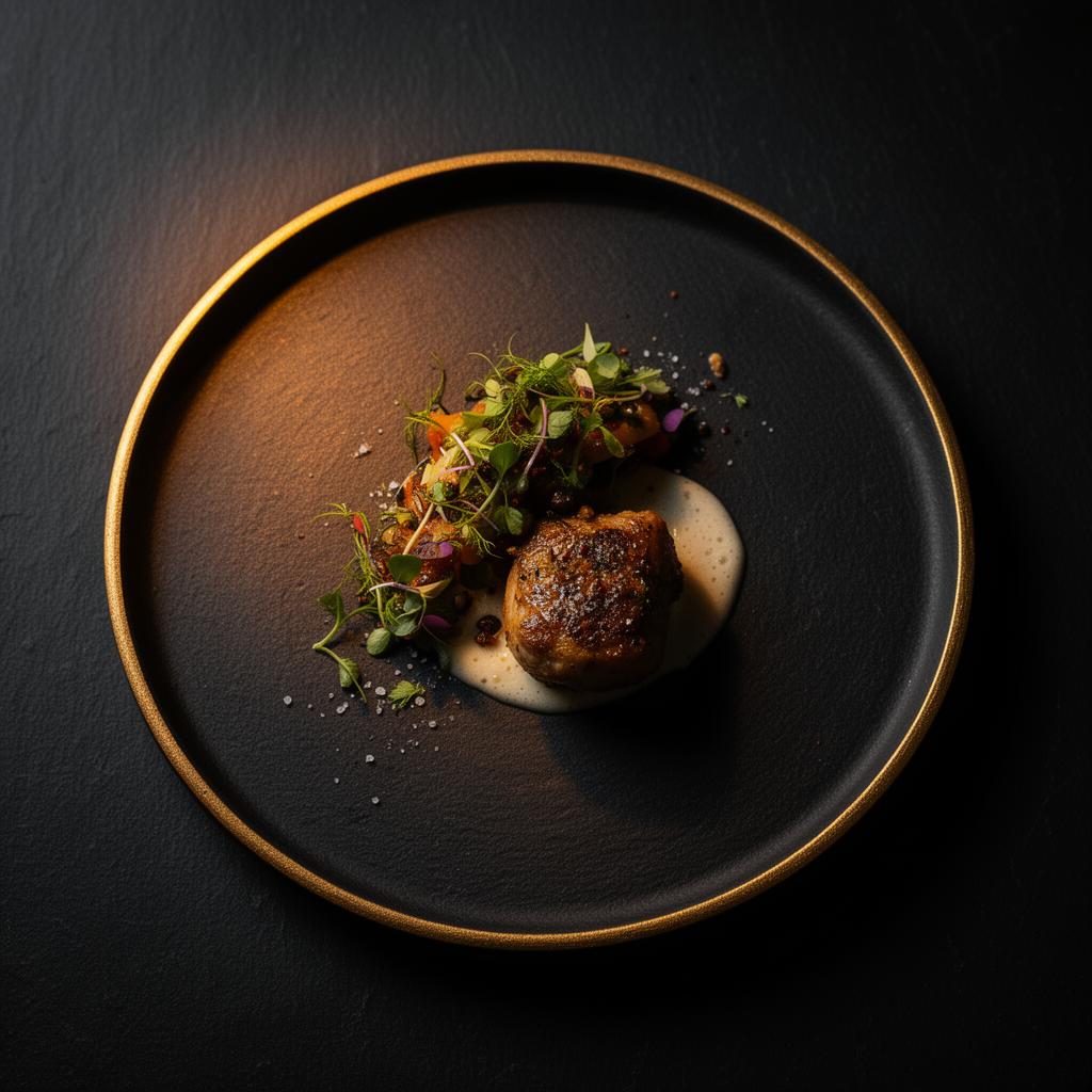 Modernes Restaurant Webdesign mit edlem Foodbild